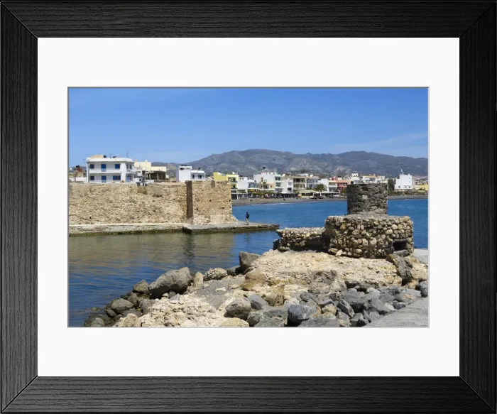 Framed Print : Sea front and Venetian fortress, Ierapetra, Lasithi region, Crete, Greek Islands, Greece, Europe Framed Print : Sea front and Venetian fortress, Ierapetra, Lasithi region, Crete, Greek Islands, Greece, Europe