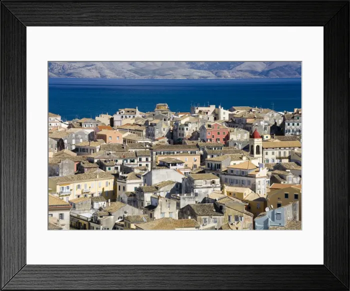 Framed Print : Old Town, Corfu, Ionian Islands, Greek Islands, Greece, Europe Framed Print : Old Town, Corfu, Ionian Islands, Greek Islands, Greece, Europe