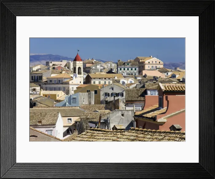 Framed Print : Old Town, Corfu, Ionian Islands, Greek Islands, Greece, Europe Framed Print : Old Town, Corfu, Ionian Islands, Greek Islands, Greece, Europe