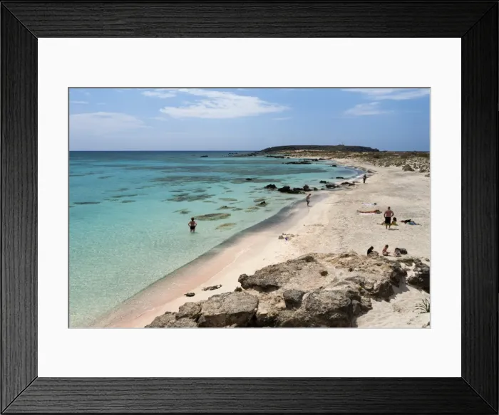 Framed Print : Elafonissi Beach, Chania region, Crete, Greek Islands, Greece, Europe Framed Print : Elafonissi Beach, Chania region, Crete, Greek Islands, Greece, Europe