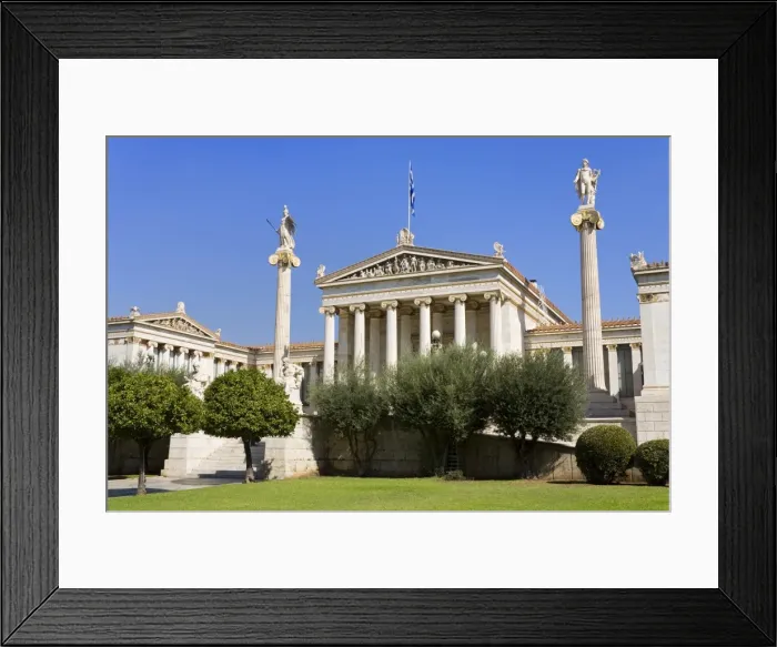Framed Print : Athens Academy Building, Athens, Greece, Europe Framed Print : Athens Academy Building, Athens, Greece, Europe