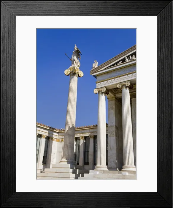 Framed Print : Athens Academy, Athens, Greece, Europe Framed Print : Athens Academy, Athens, Greece, Europe