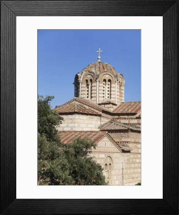 Framed Print : The Church of the Holy Apostles, Ancient Agora, Athens, Greece, Europe Framed Print : The Church of the Holy Apostles, Ancient Agora, Athens, Greece, Europe