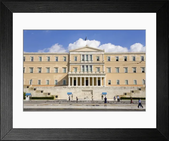 Framed Print : Parliament Building, Athens, Greece, Europe Framed Print : Parliament Building, Athens, Greece, Europe