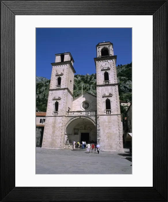 Framed Print : St. Tryphon Cathedral, Kotor, UNESCO World Heritage Site, The Boka Kotorska (Bay of Kotor), Montenegro, Europe Framed Print : St. Tryphon Cathedral, Kotor, UNESCO World Heritage Site, The Boka Kotorska (Bay of Kotor), Montenegro, Europe