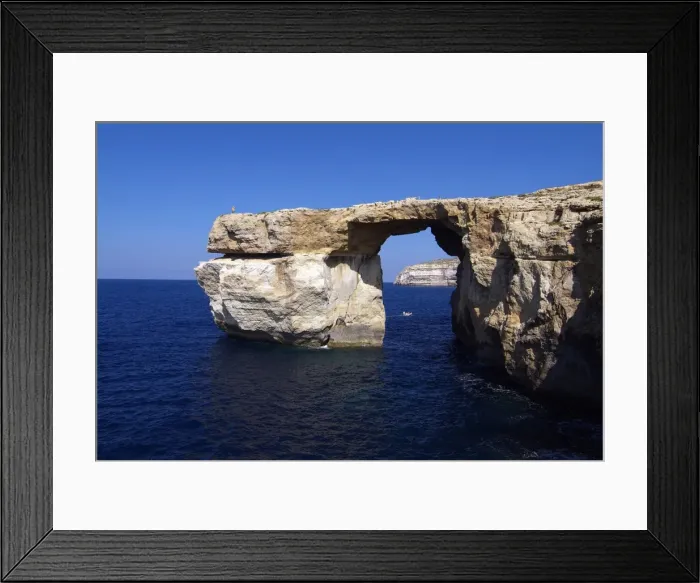 Framed Print : Azure Window, Dwejra Bay, Gozo, Malta, Mediterranean, Europe Framed Print : Azure Window, Dwejra Bay, Gozo, Malta, Mediterranean, Europe