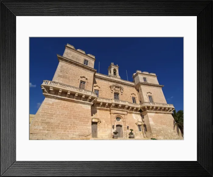 Framed Print : Selmun Palace near Mellieha, Malta, Mediterranean, Europe