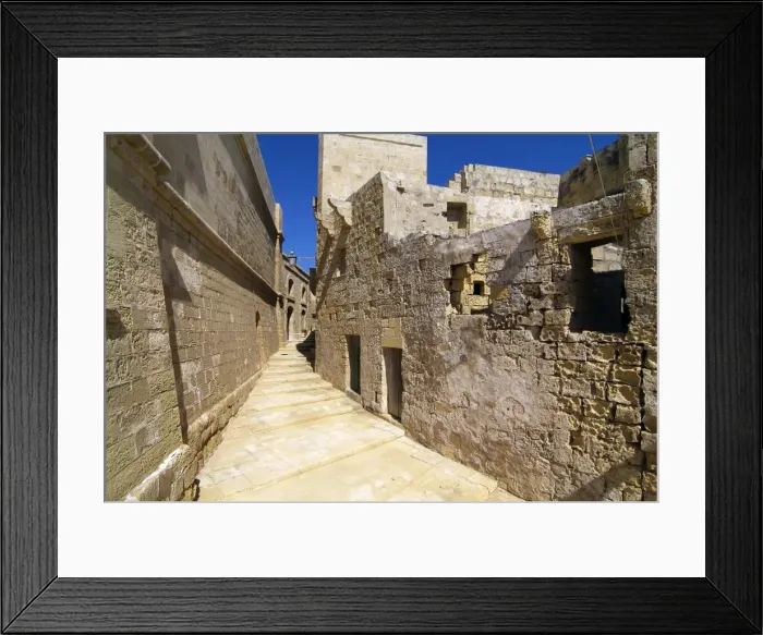 Framed Print : Victoria, citadel, Gozo, Malta, Mediterranean, Europe Framed Print : Victoria, citadel, Gozo, Malta, Mediterranean, Europe