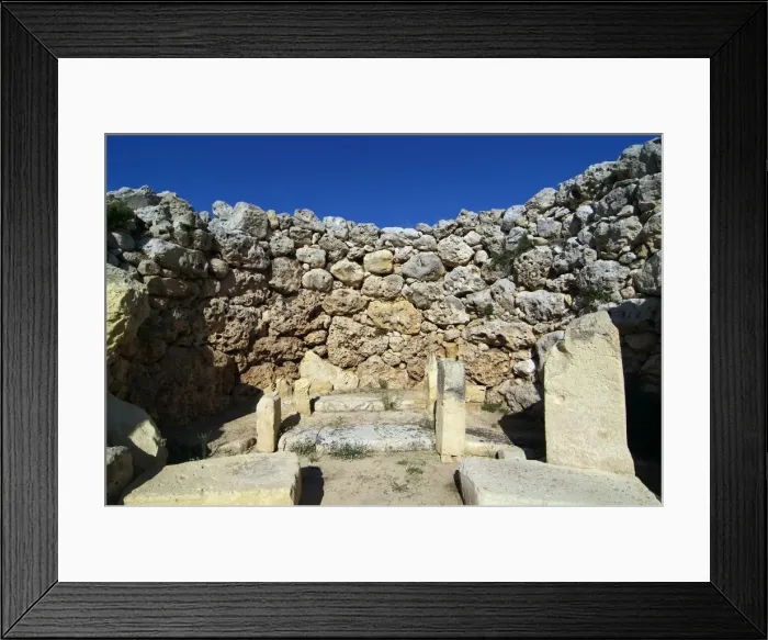 Framed Print : Ggantija Temple, UNESCO World Heritage Site, Xaghra, Gozo, Malta, Mediterranean, Europe Framed Print : Ggantija Temple, UNESCO World Heritage Site, Xaghra, Gozo, Malta, Mediterranean, Europe
