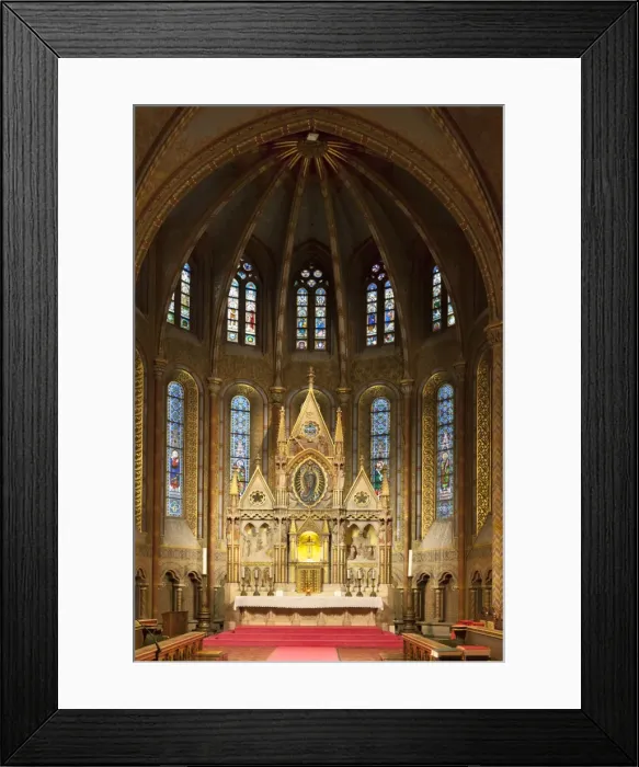Framed Print : Gothic style altar, Matthias Church (Matyas-Templom), UNESCO World Heritage Site, Buda, Budapest, Hungary, Europe Framed Print : Gothic style altar, Matthias Church (Matyas-Templom), UNESCO World Heritage Site, Buda, Budapest, Hungary, Europe