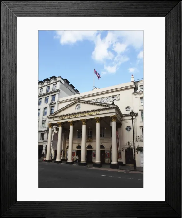 Framed Print : Classical facade of the Theatre Royal Haymarket, London, England, United Kingdom, Europe Framed Print : Classical facade of the Theatre Royal Haymarket, London, England, United Kingdom, Europe