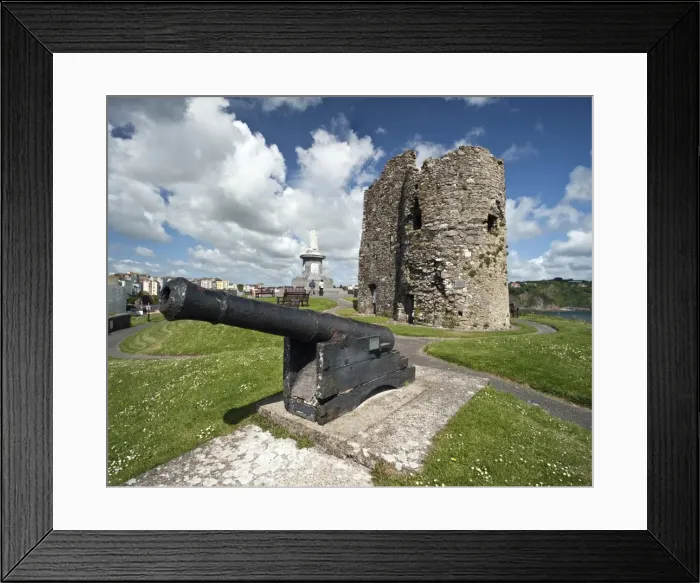 Framed Print : Tenby Castle, Tenby, Pembrokeshire, Wales, United Kingdom, Europe Framed Print : Tenby Castle, Tenby, Pembrokeshire, Wales, United Kingdom, Europe