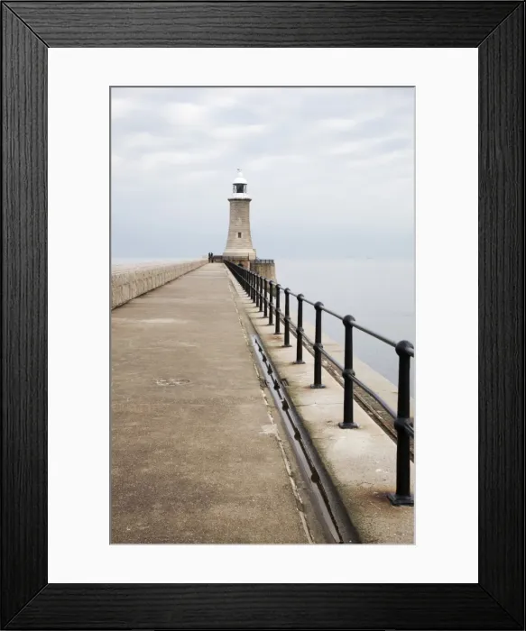 Framed Print : North Pier and Lighthouse, Tynemouth, North Tyneside, Tyne and Wear, England, United Kingdom, Europe Framed Print : North Pier and Lighthouse, Tynemouth, North Tyneside, Tyne and Wear, England, United Kingdom, Europe