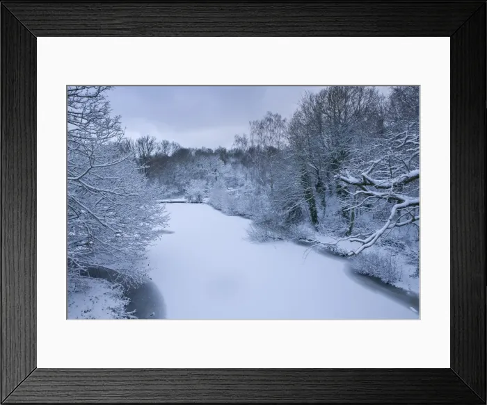 Framed Print : Hampstead Heath in winter, North London, England, United Kingdom, Europe Framed Print : Hampstead Heath in winter, North London, England, United Kingdom, Europe