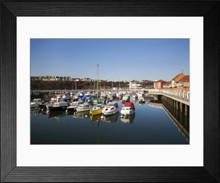 Framed Print : Sunderland Marina, Sunderland, Tyne and Wear, England, United Kingdom, Europe Framed Print : Sunderland Marina, Sunderland, Tyne and Wear, England, United Kingdom, Europe