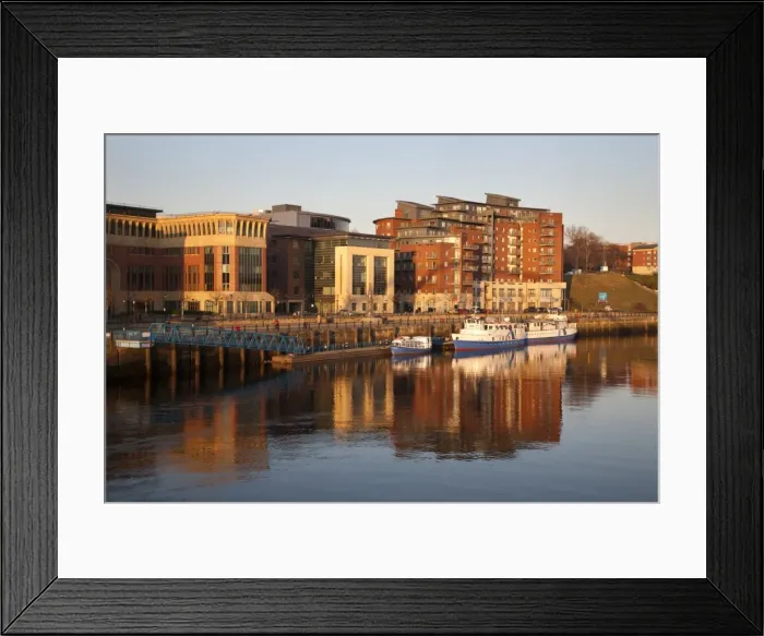 Framed Print : Newcastle Quayside from the Gateshead Millennium Bridge, Gateshead, Tyne and Wear, England, United Kingdom, Europe Framed Print : Newcastle Quayside from the Gateshead Millennium Bridge, Gateshead, Tyne and Wear, England, United Kingdom, Europe