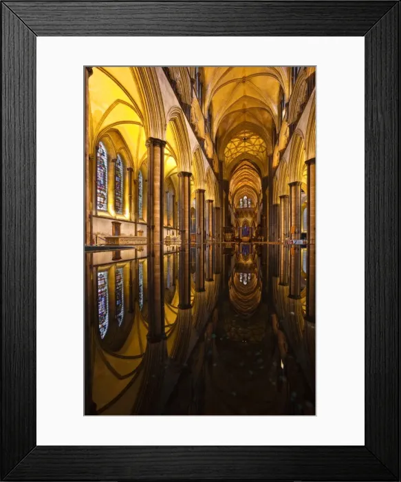 Framed Print : Looking across the font of Salisbury cathedral, Wiltshire, England, United Kingdom, Europe Framed Print : Looking across the font of Salisbury cathedral, Wiltshire, England, United Kingdom, Europe