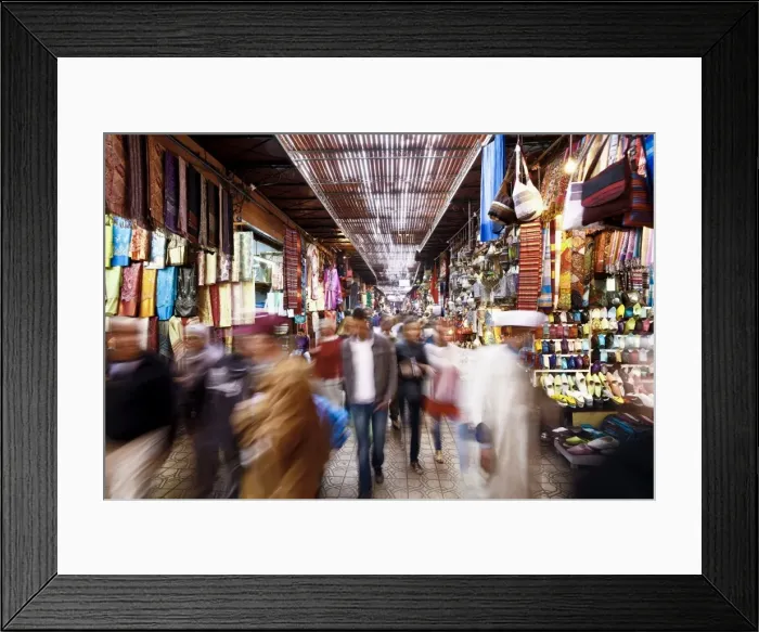 Framed Print : In the souk, Marrakech, Morocco, North Africa, Africa Framed Print : In the souk, Marrakech, Morocco, North Africa, Africa