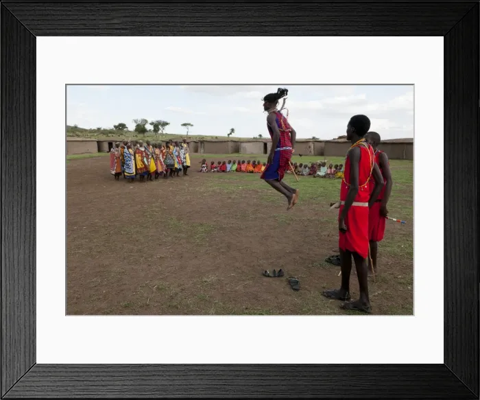Framed Print : Masai, Masai Mara, Kenya, East Africa, Africa Framed Print : Masai, Masai Mara, Kenya, East Africa, Africa
