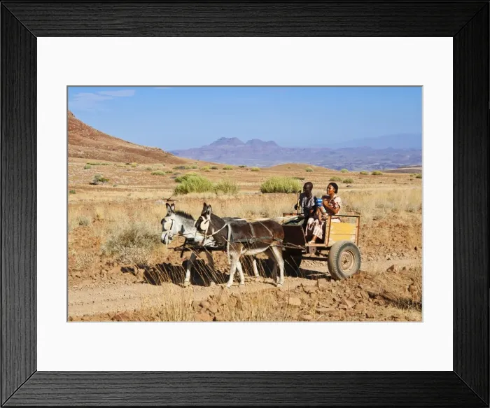 Framed Print : Damara family, Damaraland, Kunene Region, Namibia, Africa Framed Print : Damara family, Damaraland, Kunene Region, Namibia, Africa
