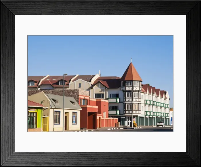 Framed Print : Swakopmund, Erongo Region, Namibia, Africa Framed Print : Swakopmund, Erongo Region, Namibia, Africa