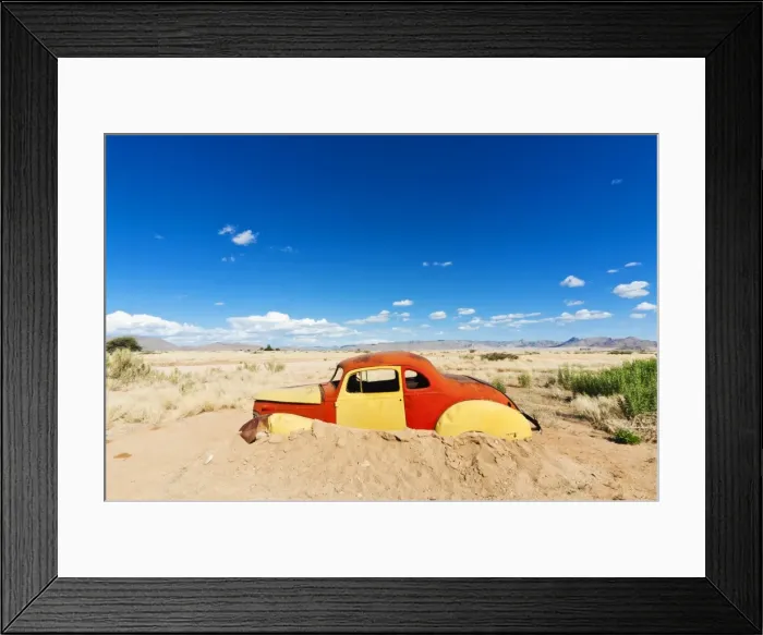 Framed Print : Abandoned car, Solitaire Village, Khomas Region, near the Namib-Naukluft National Park, Namibia, Africa Framed Print : Abandoned car, Solitaire Village, Khomas Region, near the Namib-Naukluft National Park, Namibia, Africa
