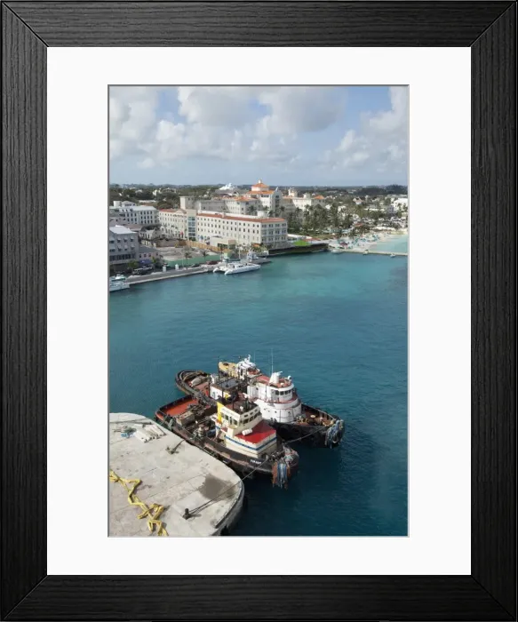 Framed Print : Nassau, Bahamas, West Indies, Caribbean, Central America