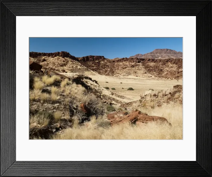 Framed Print : Huab River Valley, Torra Conservancy, Damaraland, Namibia, Africa Framed Print : Huab River Valley, Torra Conservancy, Damaraland, Namibia, Africa
