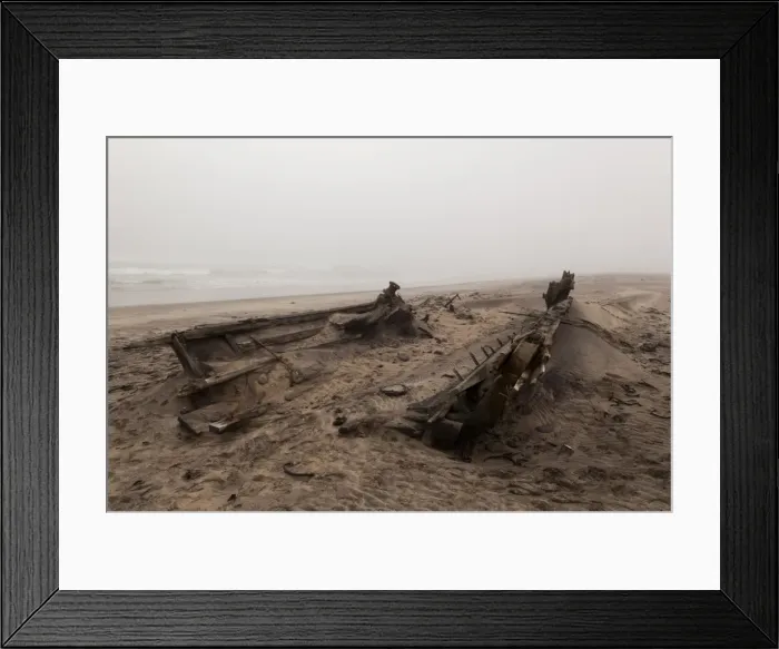 Framed Print : Shipwreck, Skeleton Coast National Park, Namibia, Africa Framed Print : Shipwreck, Skeleton Coast National Park, Namibia, Africa