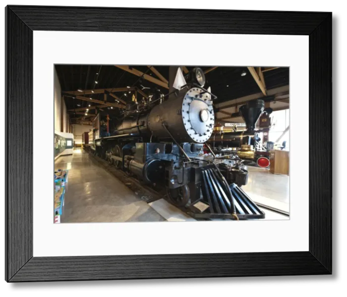 Framed Print : Steam locomotive, Nevada State Railroad Museum, Carson City, Nevada, United States of America, North America Framed Print : Steam locomotive, Nevada State Railroad Museum, Carson City, Nevada, United States of America, North America