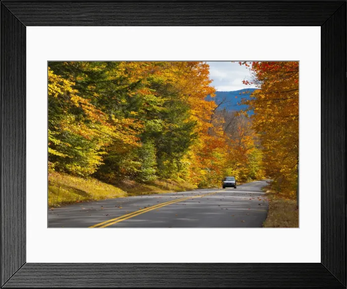 Framed Print : Bear Notch Road, White Mountains National Forest, New Hampshire, New England, United States of America, North America Framed Print : Bear Notch Road, White Mountains National Forest, New Hampshire, New England, United States of America, North America