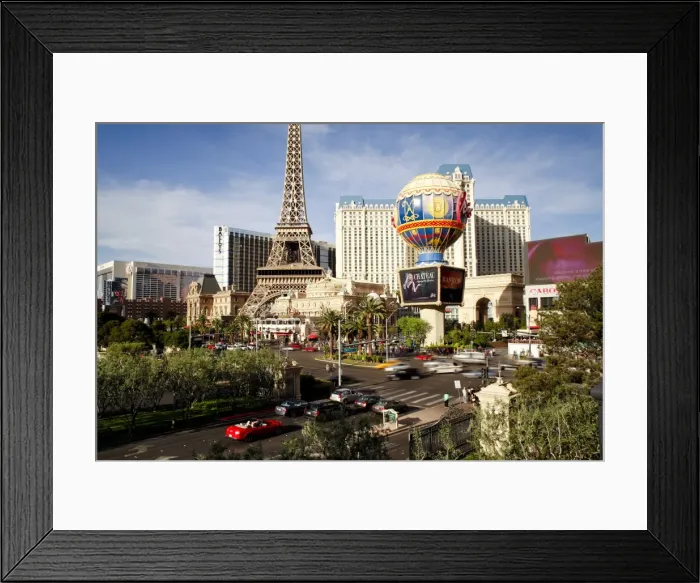 Framed Print : Paris Casino on The Strip, Las Vegas, Nevada, United States of America, North America Framed Print : Paris Casino on The Strip, Las Vegas, Nevada, United States of America, North America