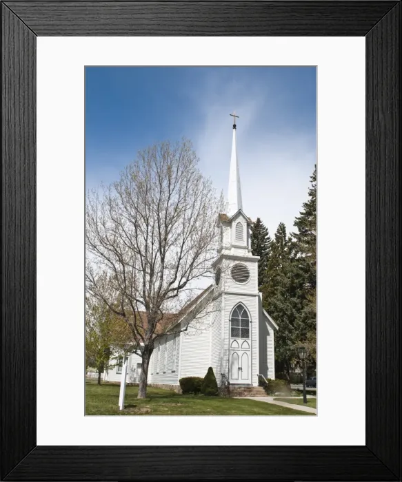 Framed Print : Historic St. Peters Episcopal Church, Carson City, Nevada, United States of America, North America Framed Print : Historic St. Peters Episcopal Church, Carson City, Nevada, United States of America, North America
