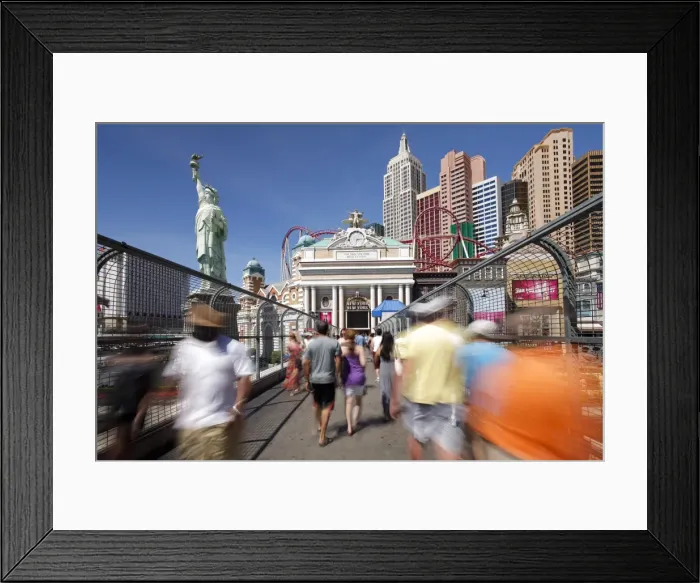 Framed Print : Hotels and casinos along The Strip, Las Vegas, Nevada, United States of America, North America Framed Print : Hotels and casinos along The Strip, Las Vegas, Nevada, United States of America, North America