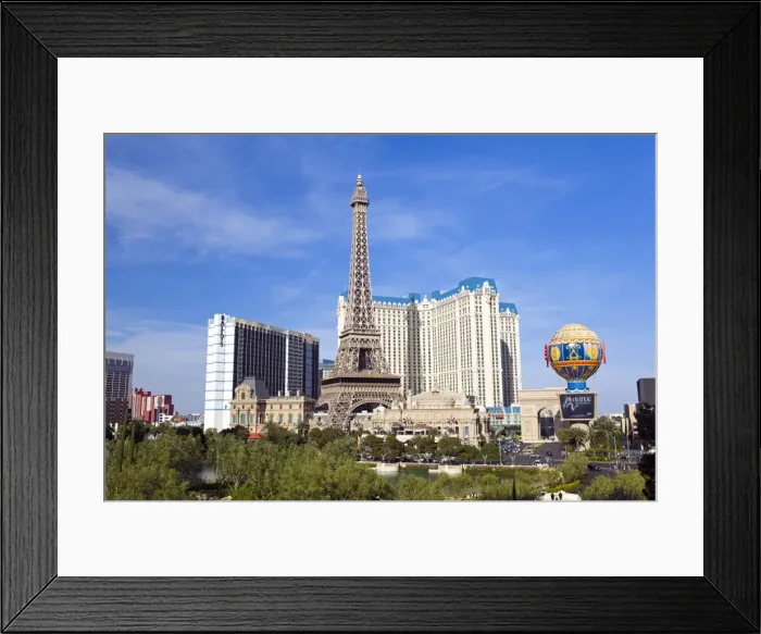 Framed Print : Casinos on The Strip, Las Vegas, Nevada, United States of America, North America Framed Print : Casinos on The Strip, Las Vegas, Nevada, United States of America, North America