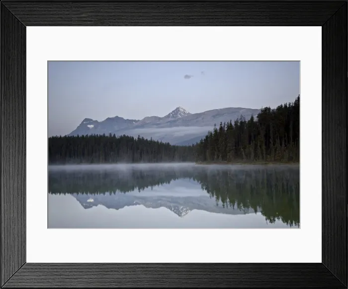 Framed Print : Mount Edith Cavell reflected in Leach Lake, Jasper National Park, UNESCO World Heritage Site, Alberta, Canada, North America Framed Print : Mount Edith Cavell reflected in Leach Lake, Jasper National Park, UNESCO World Heritage Site, Alberta, Canada, North America