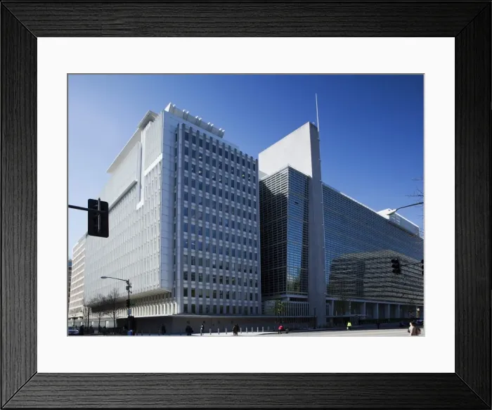 Framed Print : The World Bank Group Building housing the International Bank for Reconstruction and Development, Washington D. C. United States of America, North America Framed Print : The World Bank Group Building housing the International Bank for Reconstruction and Development, Washington D. C. United States of America, North America