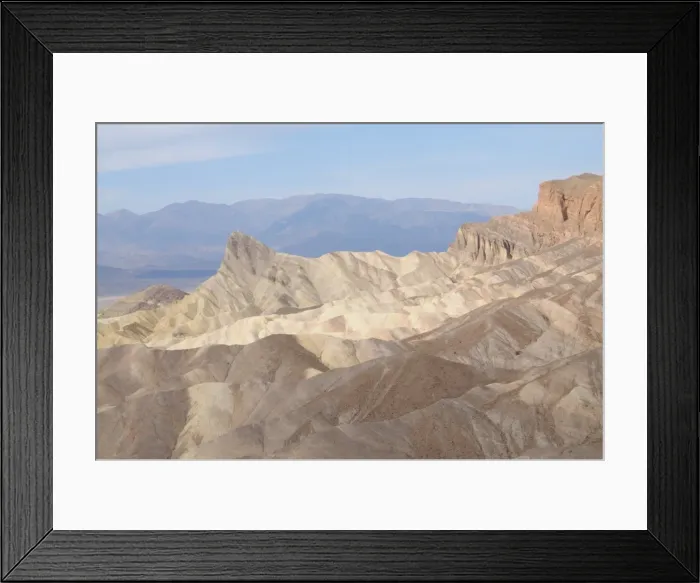 Framed Print : Zabriskie Point, Death Valley, California, United States of America, North America Framed Print : Zabriskie Point, Death Valley, California, United States of America, North America