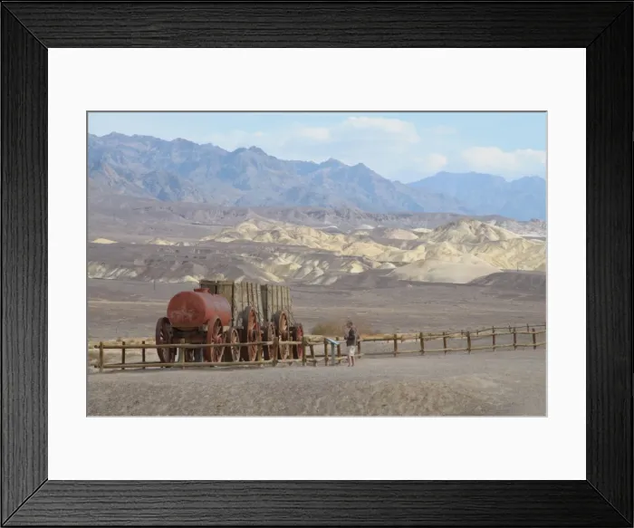 Framed Print : Old Carts, Harmony Borax Works, Death Valley, California, United States of America, North America Framed Print : Old Carts, Harmony Borax Works, Death Valley, California, United States of America, North America
