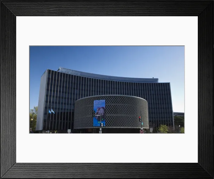 Framed Print : The Pan American Health Organization Building, Washington D. C. United States of America, North America Framed Print : The Pan American Health Organization Building, Washington D. C. United States of America, North America