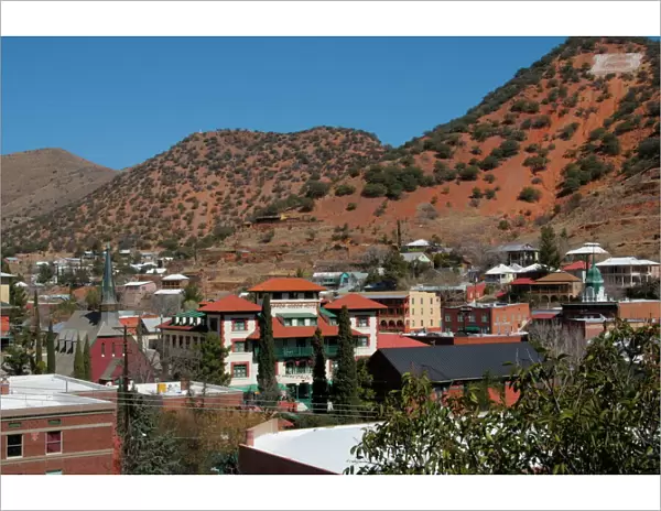 Bisbee, an old copper mining town, Arizona, United States of America, North America