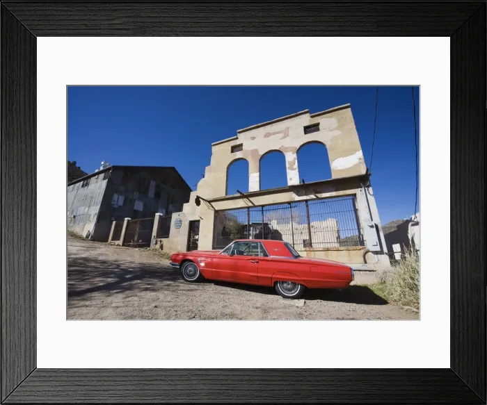 Framed Print : Thunderbird, Jerome, Arizona, United States of America, North America Framed Print : Thunderbird, Jerome, Arizona, United States of America, North America