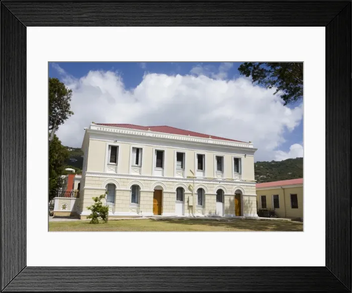 Framed Print : Legislature Building in Charlotte Amalie, St. Thomas Island, U. S. Virgin Islands, West Indies, Caribbean, Central America Framed Print : Legislature Building in Charlotte Amalie, St. Thomas Island, U. S. Virgin Islands, West Indies, Caribbean, Central America
