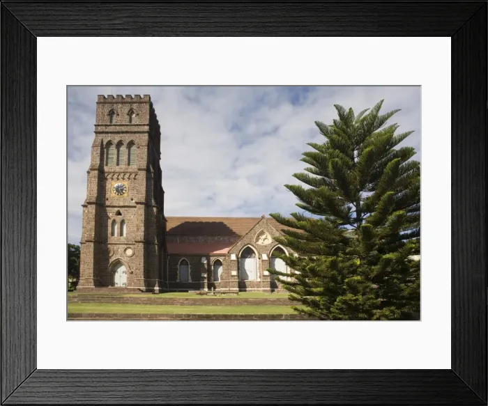 Framed Print : St. Georges Anglican church, Basseterre, St. Kitts and Nevis, West Indies, Caribbean, Central America Framed Print : St. Georges Anglican church, Basseterre, St. Kitts and Nevis, West Indies, Caribbean, Central America