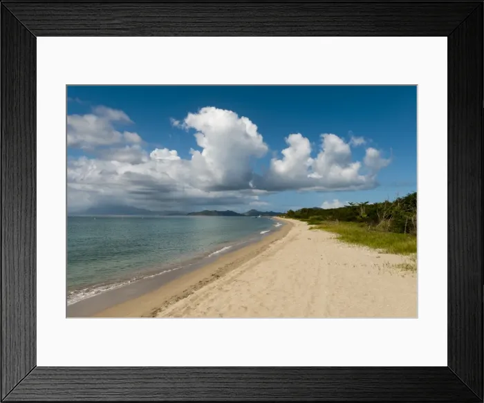 Framed Print : Pinneys beach, Nevis, St. Kitts and Nevis, West Indies, Caribbean, Central America Framed Print : Pinneys beach, Nevis, St. Kitts and Nevis, West Indies, Caribbean, Central America