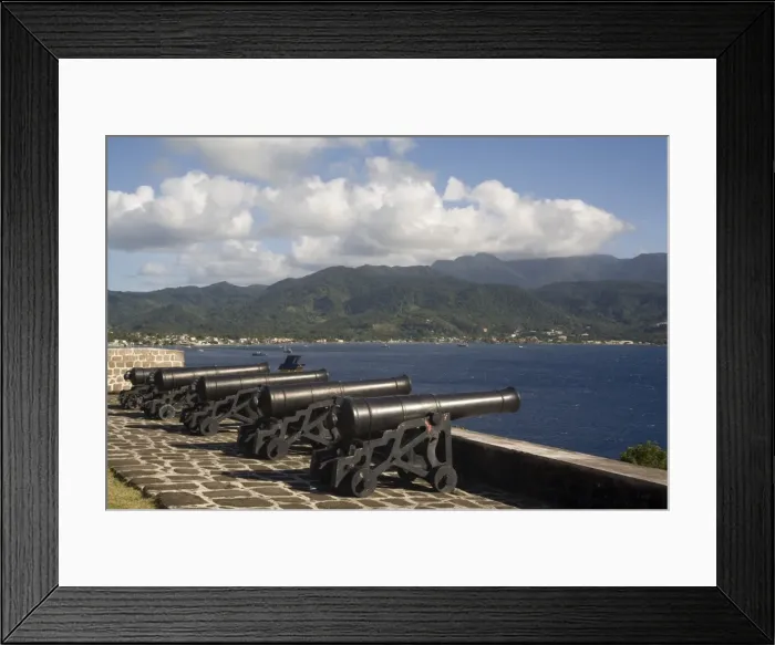 Framed Print : Fort Shirley, Cabrits National Park, Portsmouth, Dominica, West Indies, Caribbean, Central America Framed Print : Fort Shirley, Cabrits National Park, Portsmouth, Dominica, West Indies, Caribbean, Central America