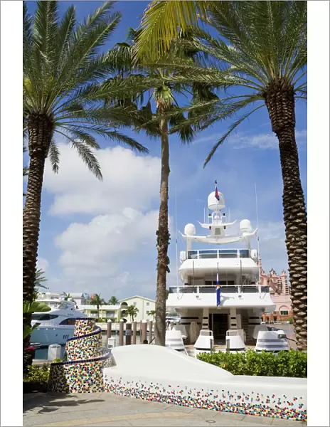 Atlantis Marina on Paradise Island, Nassau City, New Providence Island, Bahamas, West Indies, Central America