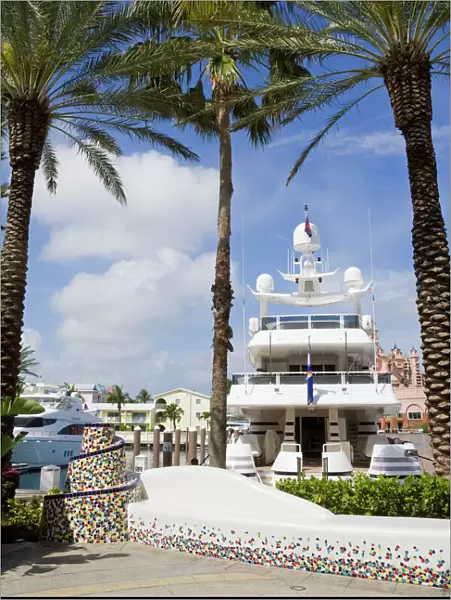 Atlantis Marina on Paradise Island, Nassau City, New Providence Island, Bahamas, West Indies, Central America