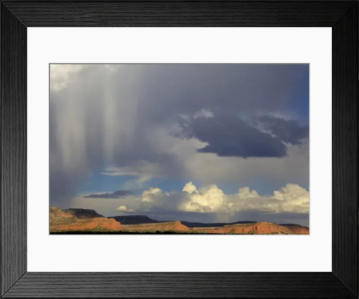 Framed Print : Storm clouds, New Mexico, United States of America, North America Framed Print : Storm clouds, New Mexico, United States of America, North America