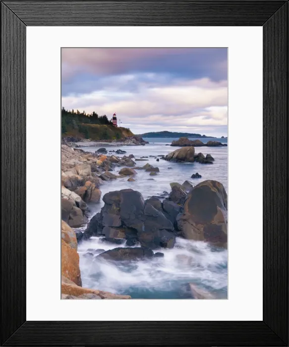 Framed Print : West Quoddy Lighthouse, Lubec, Maine, New England, United States of America, North America Framed Print : West Quoddy Lighthouse, Lubec, Maine, New England, United States of America, North America
